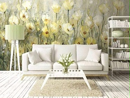 壁纸软装也可以这样，充满风情的别墅软装壁纸设计素材