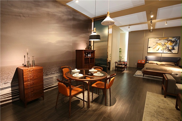 新中式风格餐厅家具